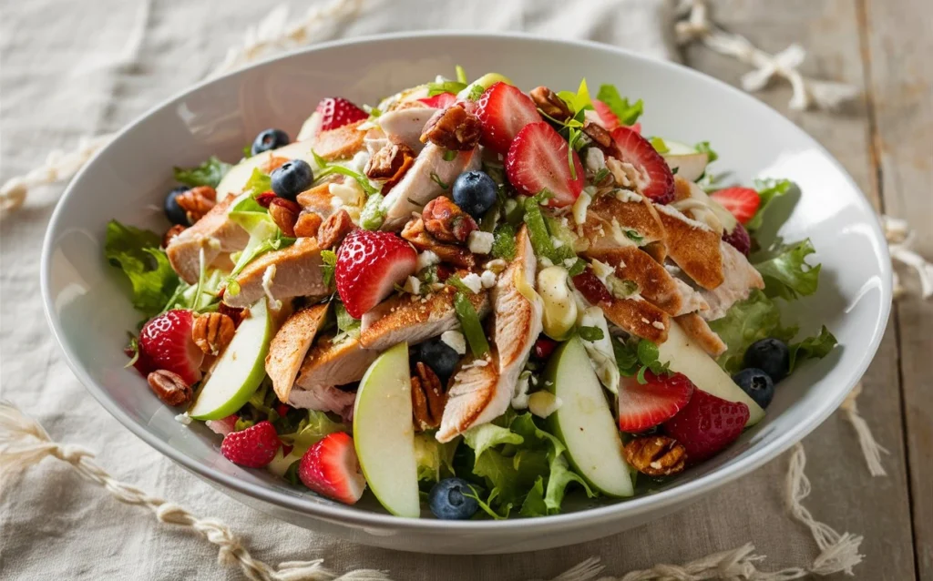 Chick-fil-A Market Salad served with vinaigrette