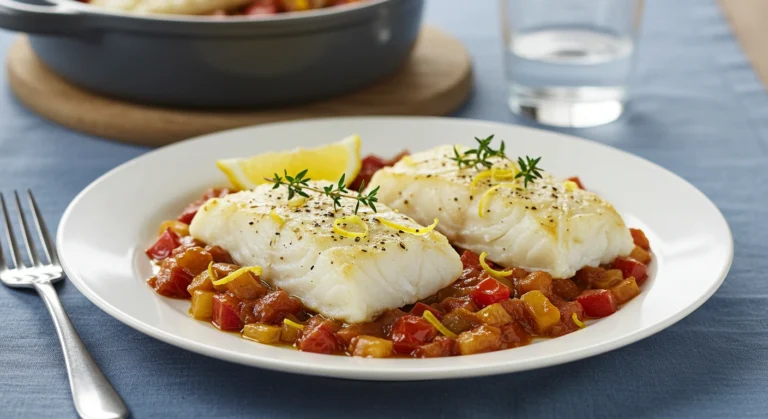 Baked Cornish cod piperade the Best Fish Food Recipe
