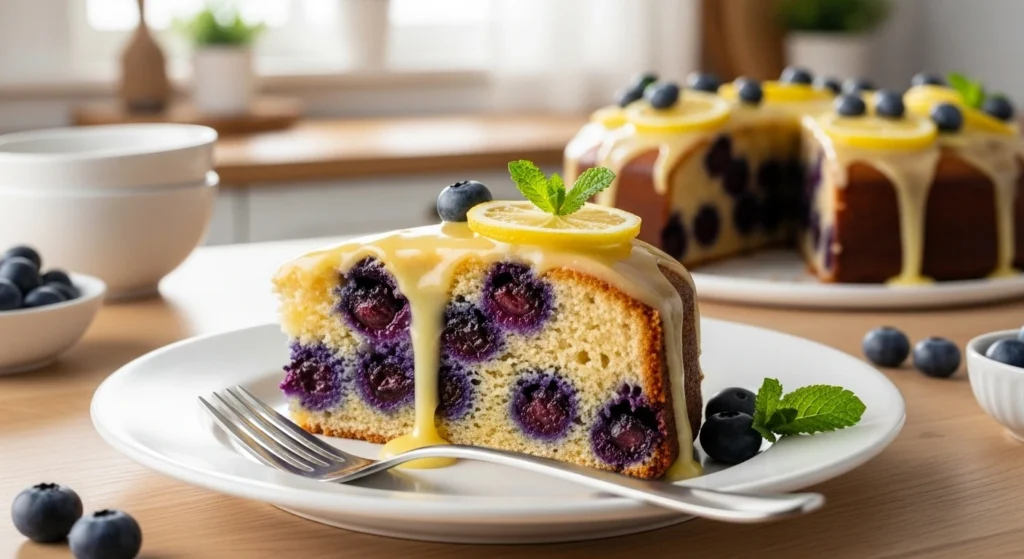 Featured Lemon Blueberry Cake