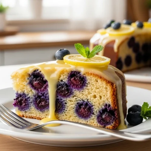 Featured Lemon Blueberry Cake