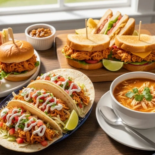 Easy shredded chicken recipes made for busy weeknights